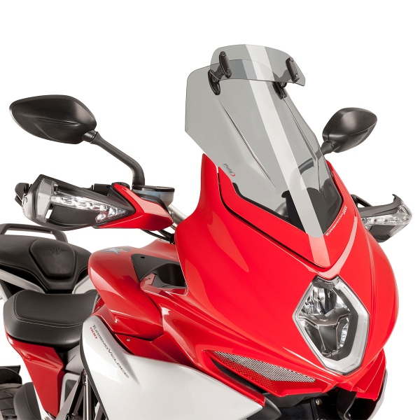 Cupolino Puig Touring con visiera fume chiaro MV Agusta Turismo Veloce 800/Lusso 2014-2024