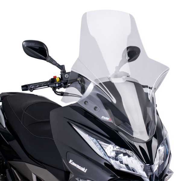 Puig Clear V-Tech Line Touring screen Kawasaki J125 2015-2024