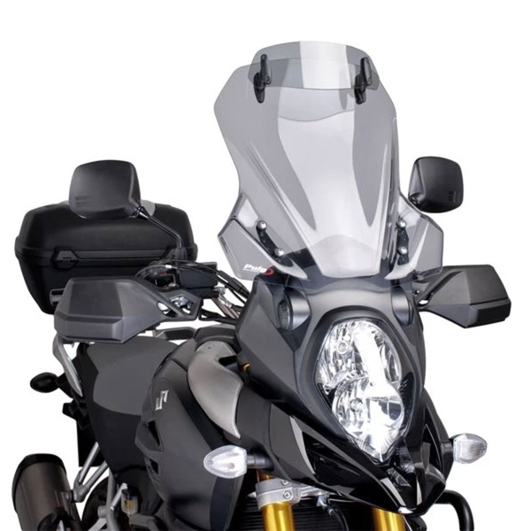 Cupolino Puig Touring con visiera fume chiaro Suzuki Vstrom 1000 2014-2019