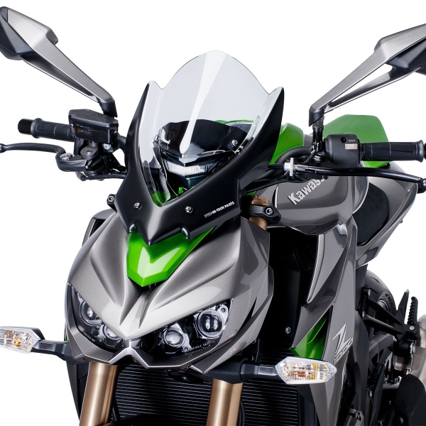 Puig Clear Touring screen Kawasaki Z1000 2014-2020