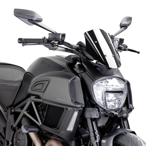 Puig Black Sport screen Ducati Diavel 2014-2018