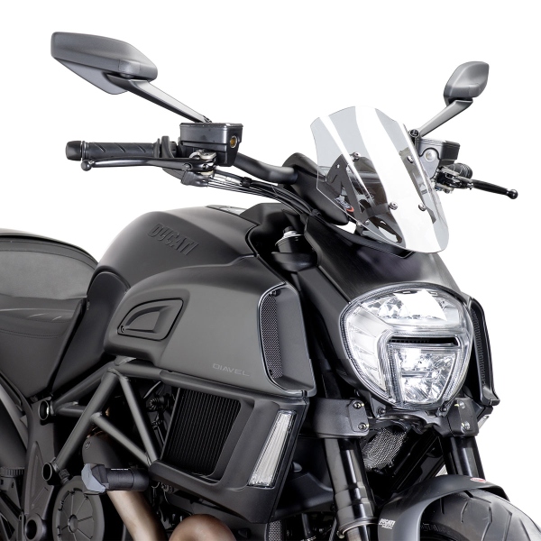 Puig Clear Sport screen Ducati Diavel 2014-2018