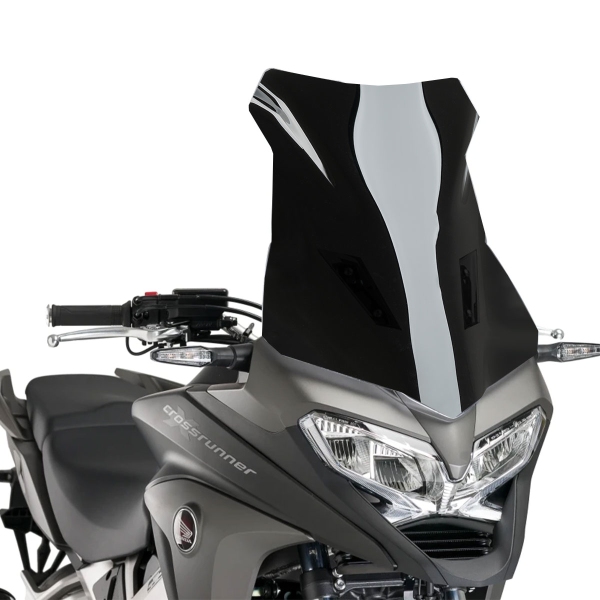 Puig Black Touring screen Honda VFR800X Crossrunner 2015-2016