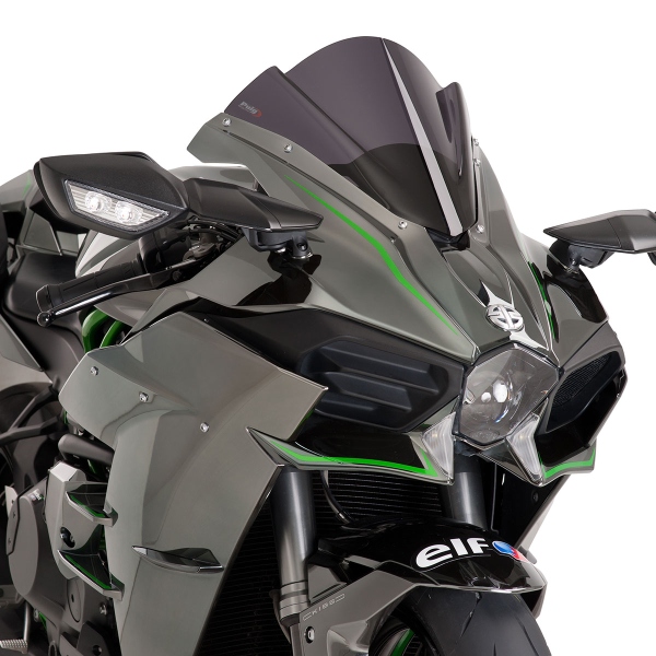 Cupolino Puig Racing fume scuro Kawasaki Ninja H2 2015-2024