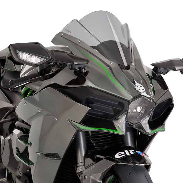 Cupolino Puig Racing fume chiaro Kawasaki Ninja H2 2015-2025