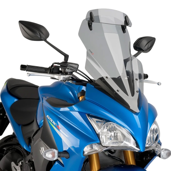Cupolino Puig Touring con visiera fume chiaro Suzuki GSXS1000 FA 2015-2024