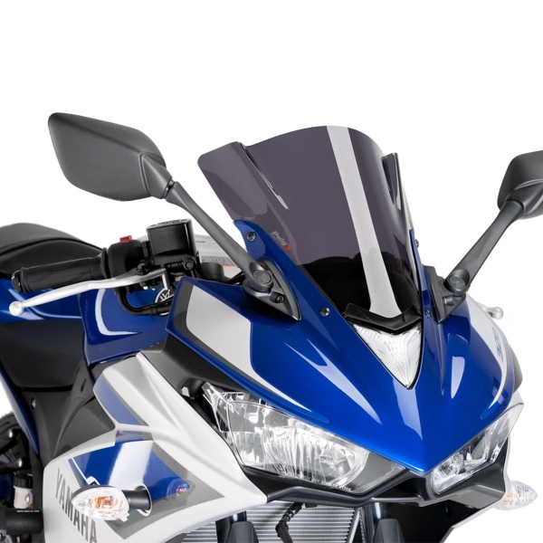 Cupolino Puig Racing fume scuro Yamaha R3 2015-2018