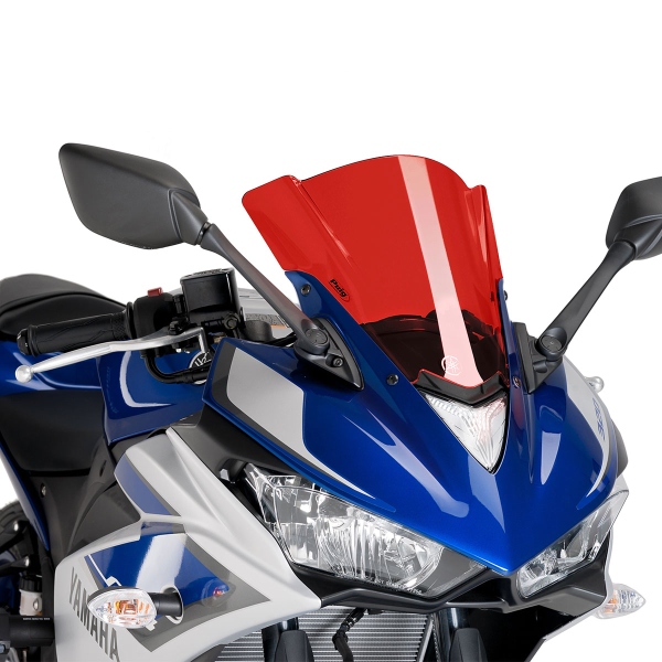 Cupolino Puig Racing rosso Yamaha R3 2015-2018