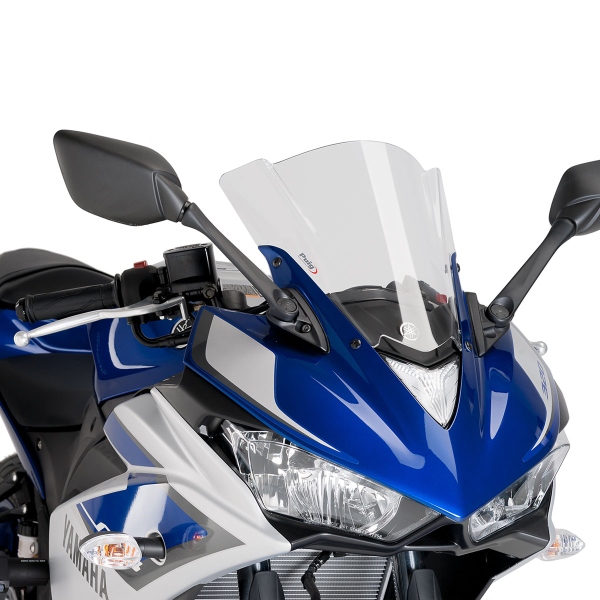 Cupolino Puig Racing Trasparente Yamaha R3 2015-2018