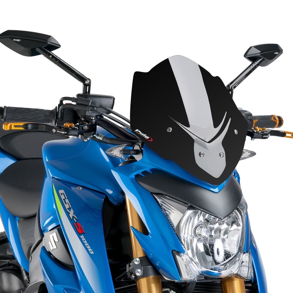 Puig Black Sport screen Suzuki GSXS1000 2015-2020