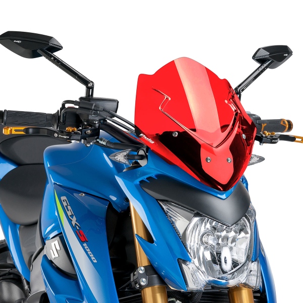Cupolino Puig Sport rosso Suzuki GSXS1000 2015-2020