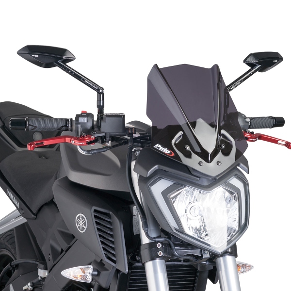 Cupolino Puig Sport fume scuro Yamaha MT125 2014-2019