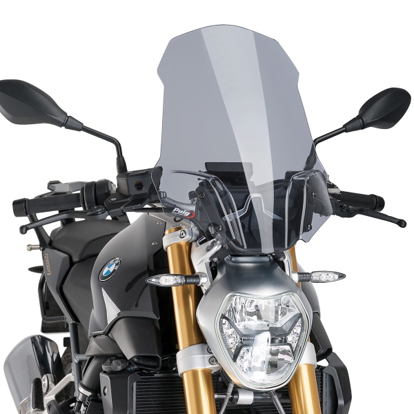 Cupolino Puig Touring (1) fume chiaro BMW R1200R 2015-2018