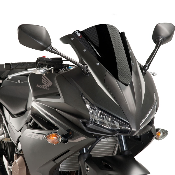 Puig Carbon Look Racing screen Honda CBR500R 2016-2018