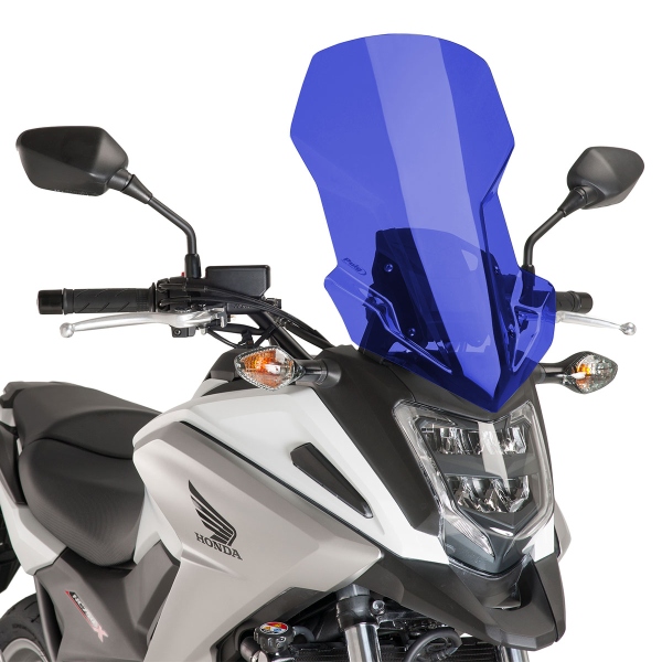 Puig Blue Touring screen Honda NC750X 2016-2020