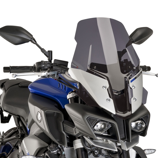 Puig Dark Smoke Touring screen Yamaha MT10 2016-2021