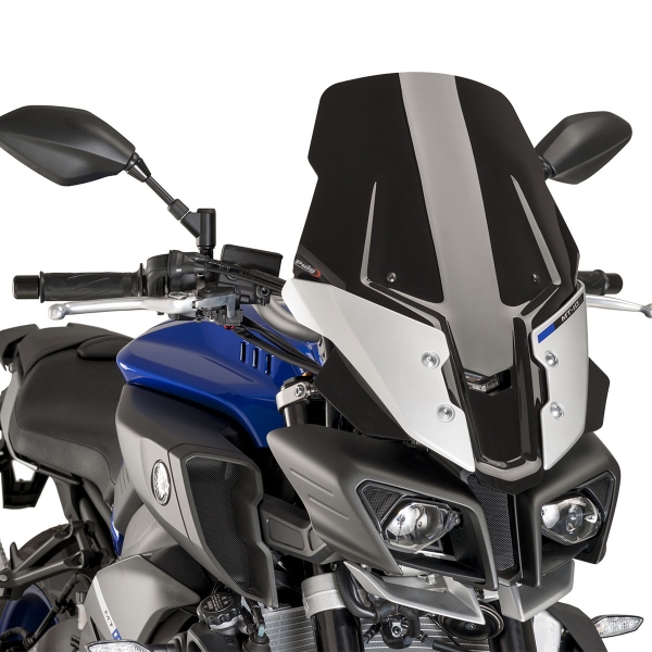 Cupolino Puig Touring Nero Yamaha MT10 2016-2021