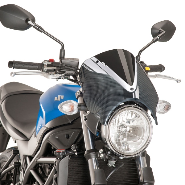 Puig Carbon Look/Black Retrovision Nose screen Suzuki SV650 2016-2024