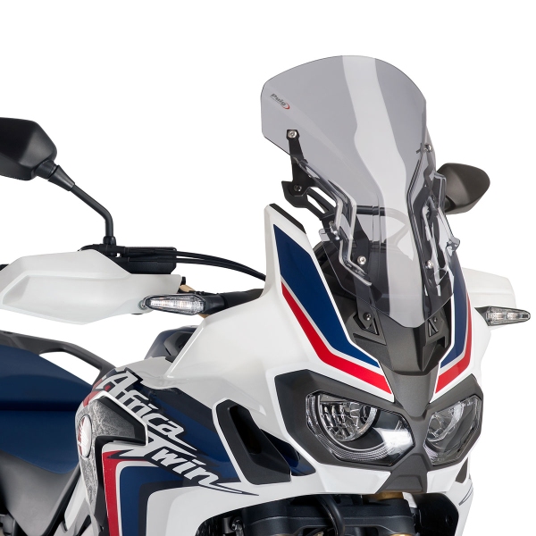 Cupolino Puig Regolabile Racing fume chiaro Honda Africa Twin 1000 2016-2019