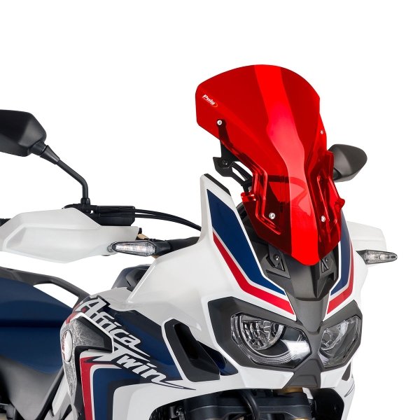 Puig blue Adjustable Racing screen Honda Africa Twin 1000 2016-2019