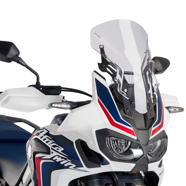 Puig Clear Adjustable Racing screen Honda Africa Twin 1000 2016-2019