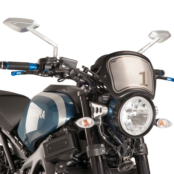 Puig Carbon Look Number Board screen Yamaha XSR900 2016-2021