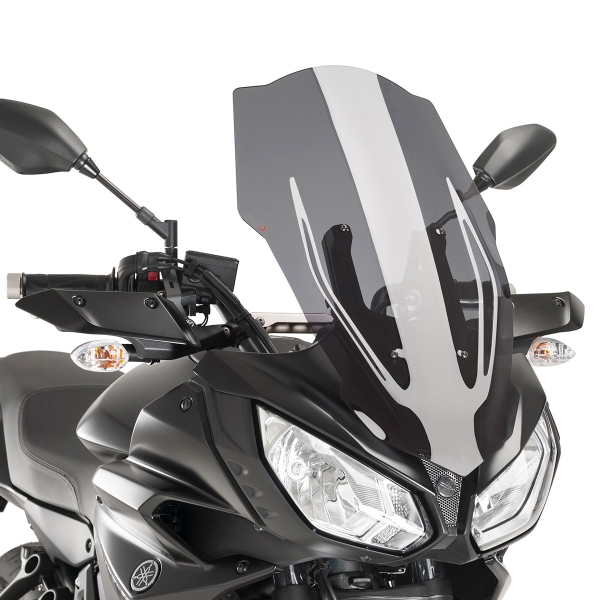 Puig Dark Smoke Touring screen Yamaha MT07 Tracer 2016-2017