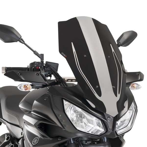 Puig Black Touring screen Yamaha MT07 Tracer 2016-2017