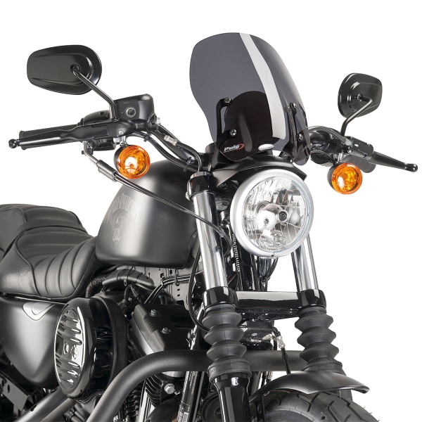 Cupolino Puig Touring fume scuro Harley Davidson Sportster 883 Iron 2009-2024