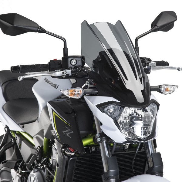 Puig Dark Smoke Touring screen Kawasaki Z650 2017-2019