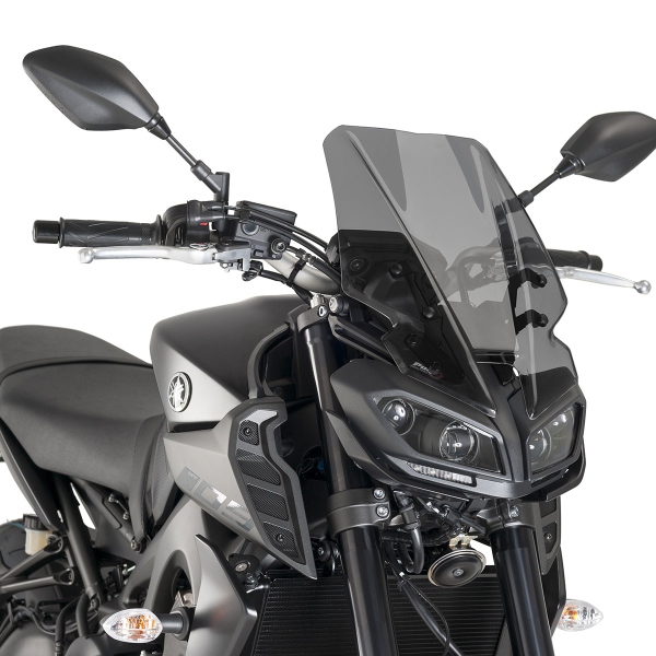 Puig Dark Smoke Touring screen Yamaha MT09 2017-2020