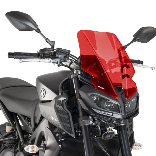 Cupolino Puig Touring rosso Yamaha MT09SP 2018-2020