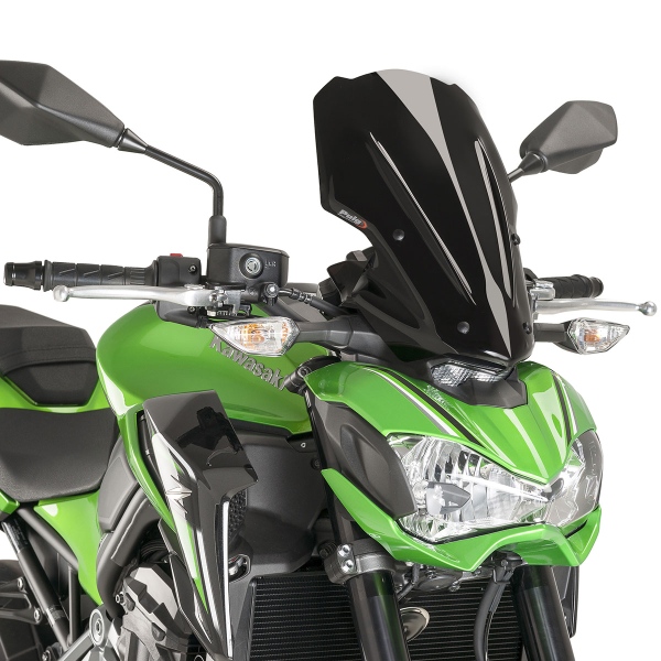 Puig Black Touring screen Kawasaki Z900 2017-2019