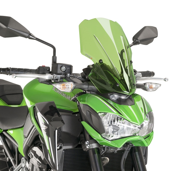 Cupolino Puig Touring Verde Kawasaki Z900 2017-2019