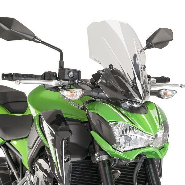 Puig Clear Touring screen Kawasaki Z900 2017-2019
