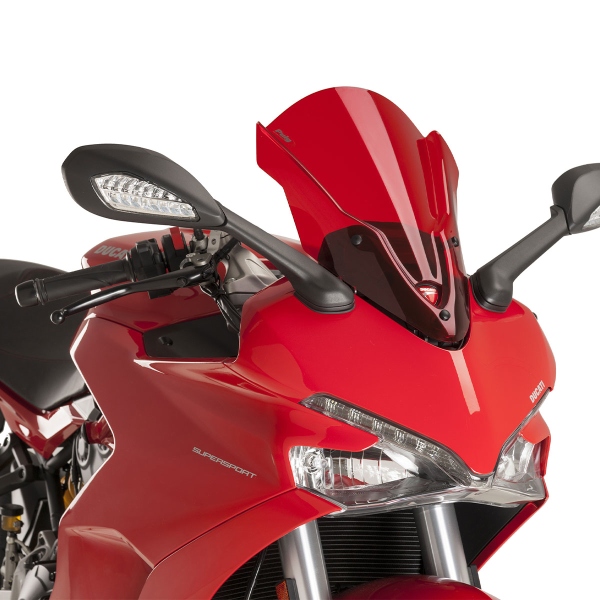Cupolino Puig Touring rosso Ducati Supersport 937/S 2017-2020