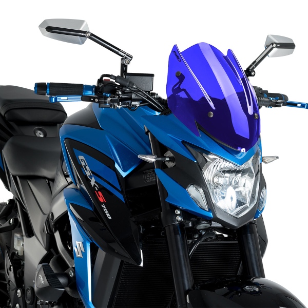Puig Blue Sport screen Suzuki GSXS750 2017-2021