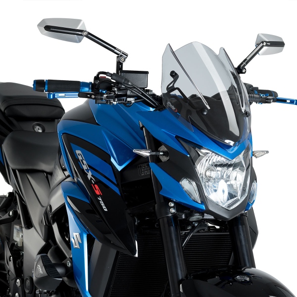 Cupolino Puig Sport fume chiaro Suzuki GSXS750 2017-2021