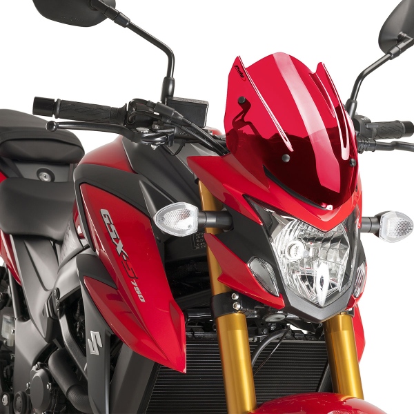 Cupolino Puig Sport rosso Suzuki GSXS750 2017-2021