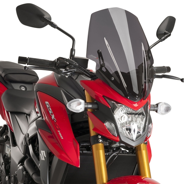 Puig Dark Smoke Touring screen Suzuki GSXS750 2017-2021