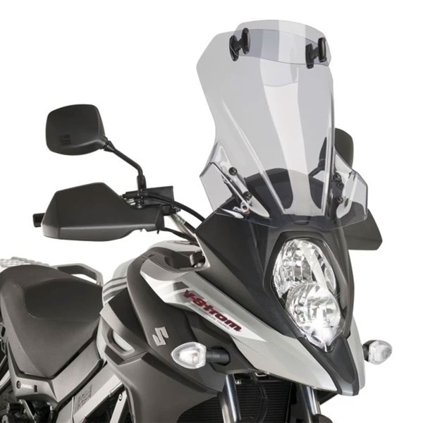 Cupolino Puig Touring con visiera fume chiaro Suzuki Vstrom 650 2017-2025