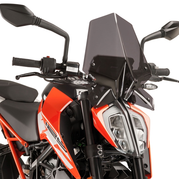 Cupolino Puig Sport fume scuro KTM Duke 125 2017-2023
