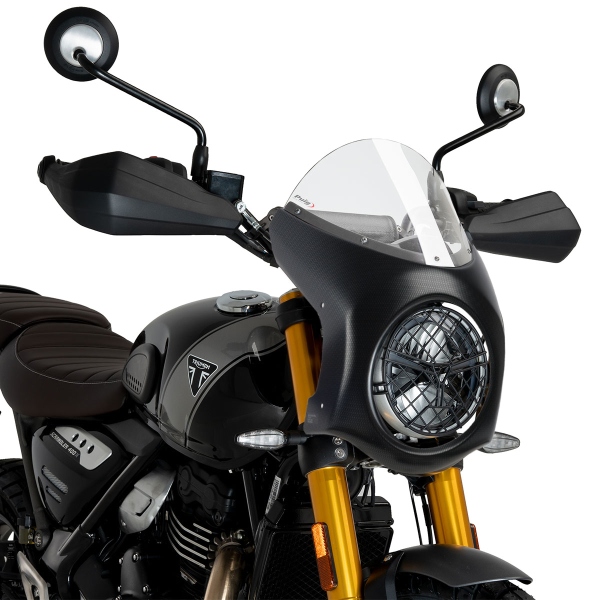 Puig Carbon Look/Clear Retrovision screen Honda CB1100EX 2013-2024