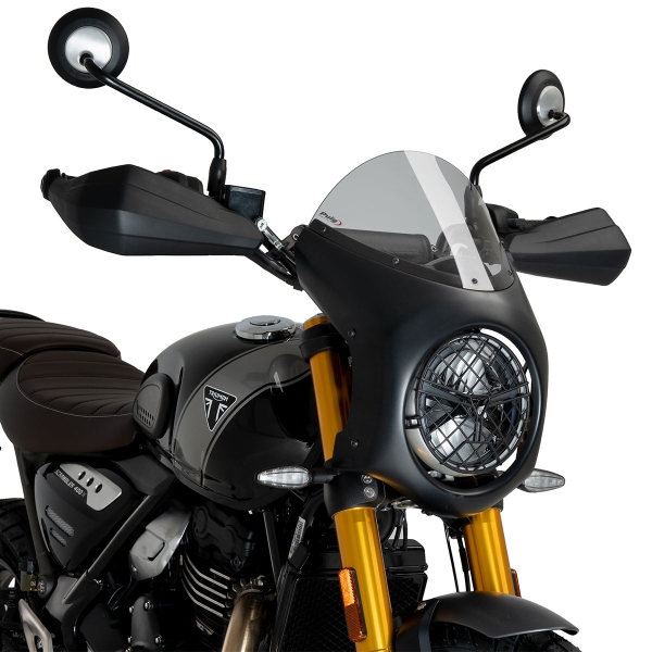 Puig Black/Light Smoke Retrovision screen Honda CB1100 2013-2024