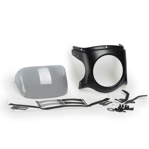 Puig Black/Light Smoke Retro screen Royal Enfield Interceptor 650 2018-2025