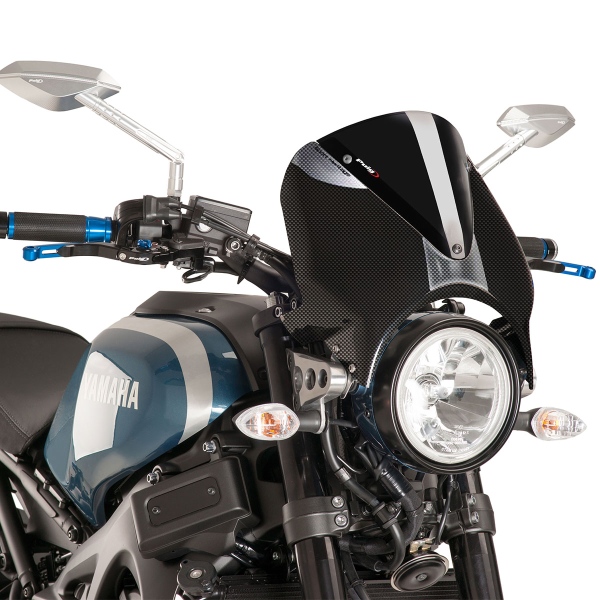 Puig Carbon Look/Black Retrovision Nose screen Yamaha XSR700 2016-2018