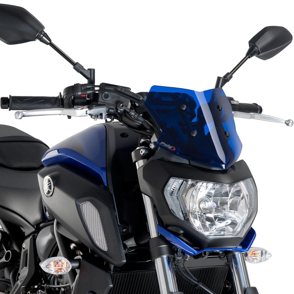 Puig Blue Racing screen Yamaha MT07 2018-2020