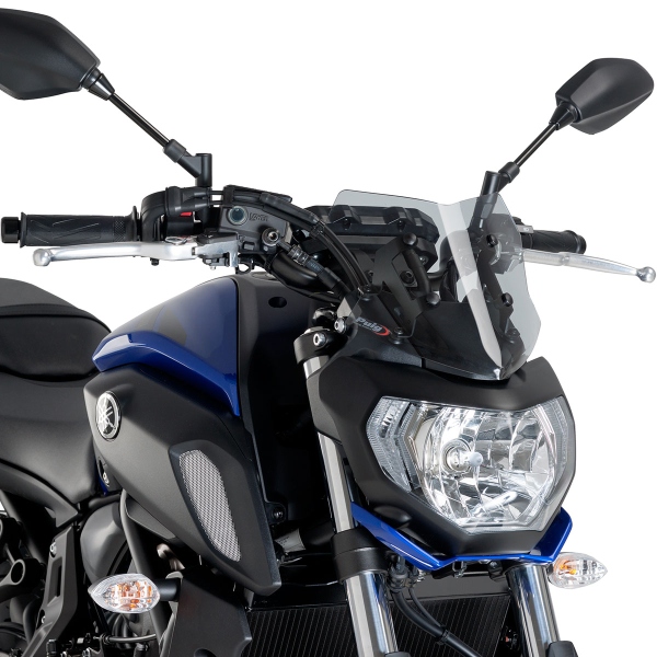 Cupolino Puig Racing fume chiaro Yamaha MT07 2018-2020