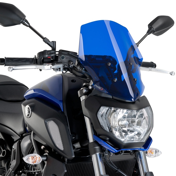 Puig Blue Touring screen Yamaha MT07 2018-2020