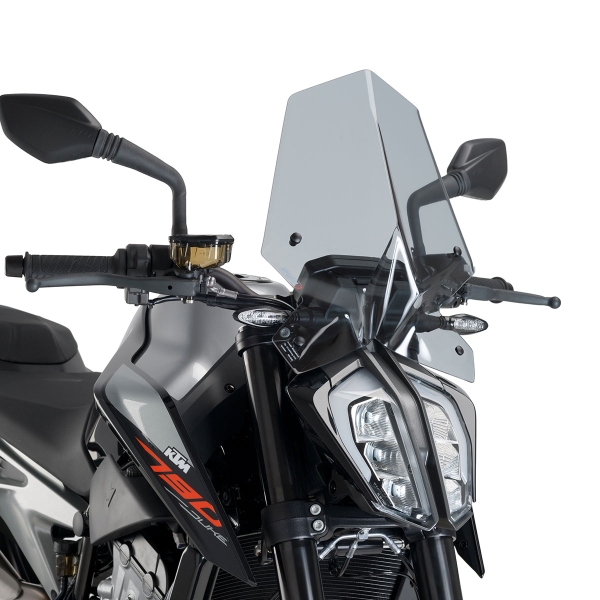 Cupolino Puig Sport fume chiaro KTM Duke 790 2018-2024